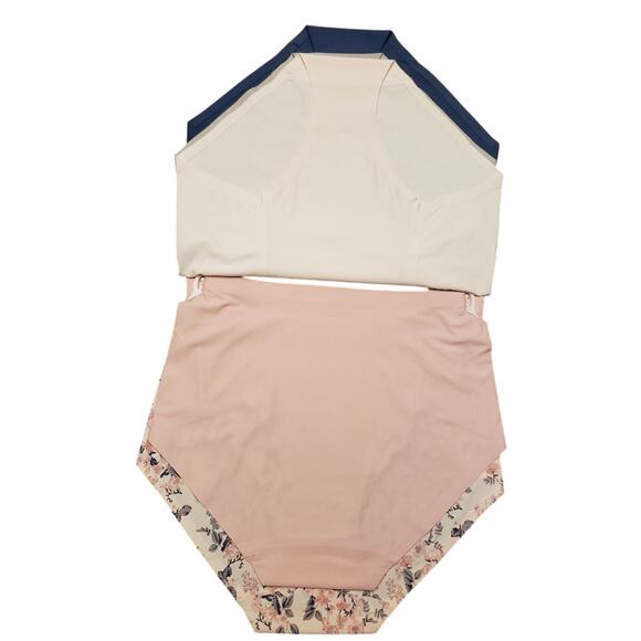 Laura Ashley NWT 5 pack no show super soft‎ panties polyester spandex M - Picture 5 of 10